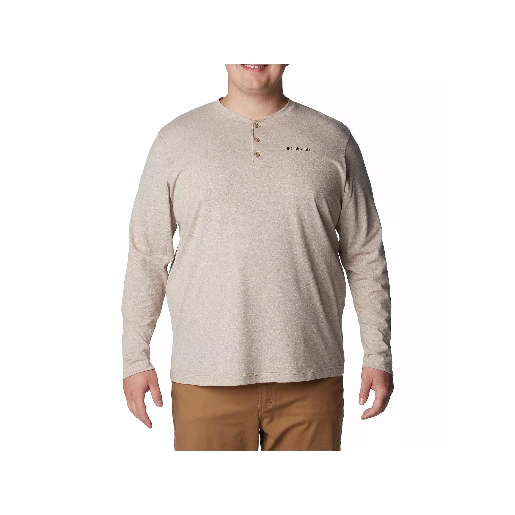 Big & Tall Columbia Thistletown Hills Henley Tee, Men's,  Product Image