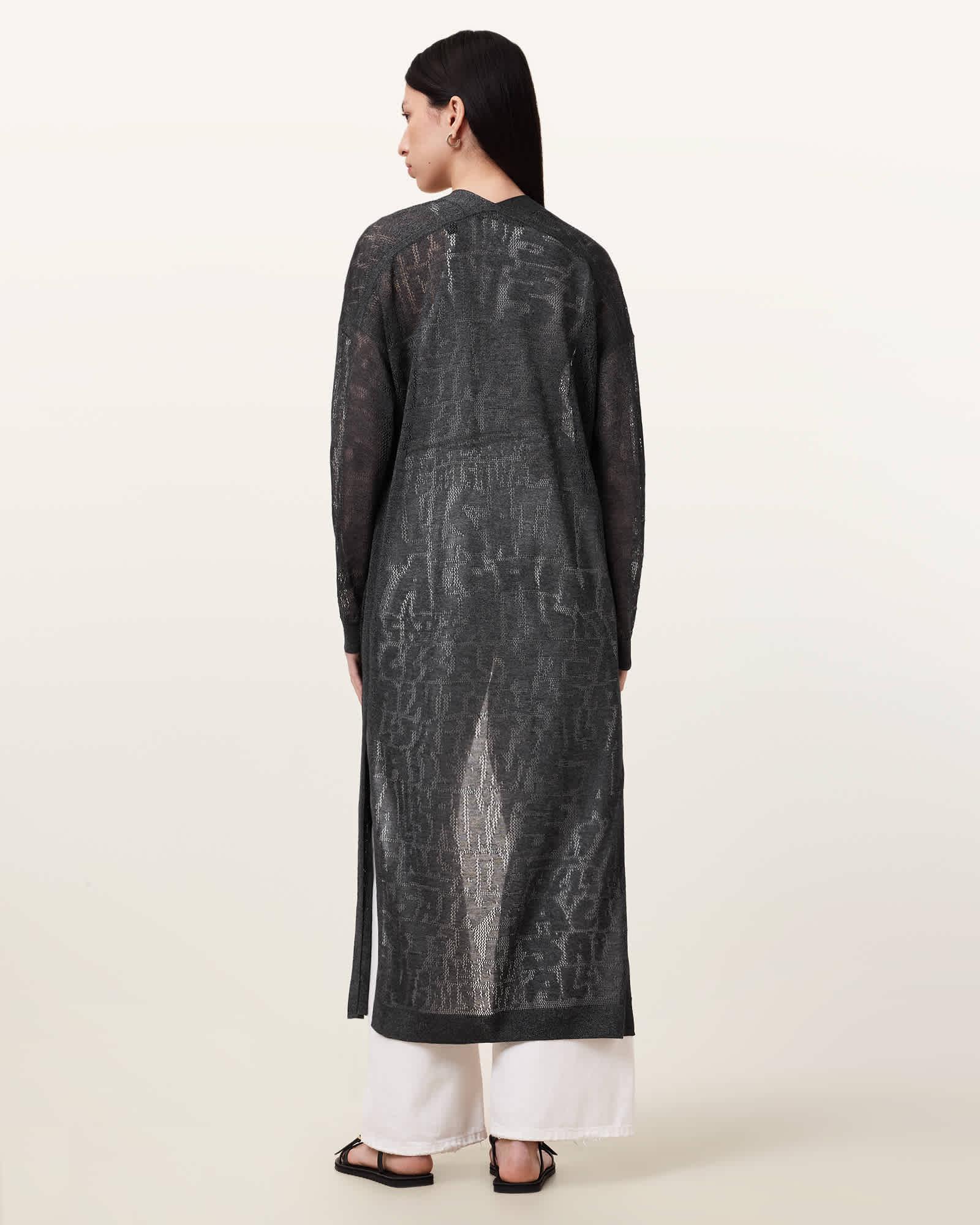 Kaito Open Knit Cardigan Product Image