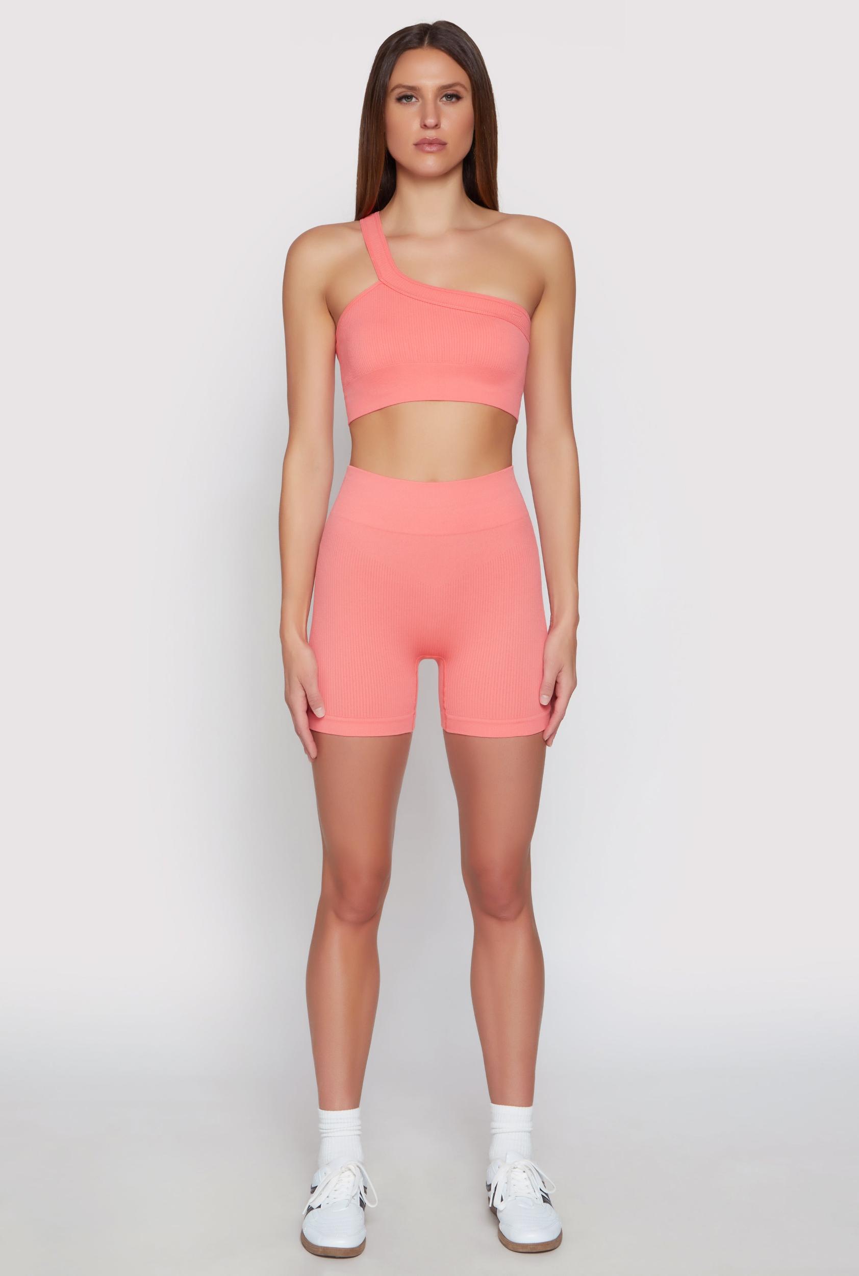 Womens Seamless Biker Shorts Product Image