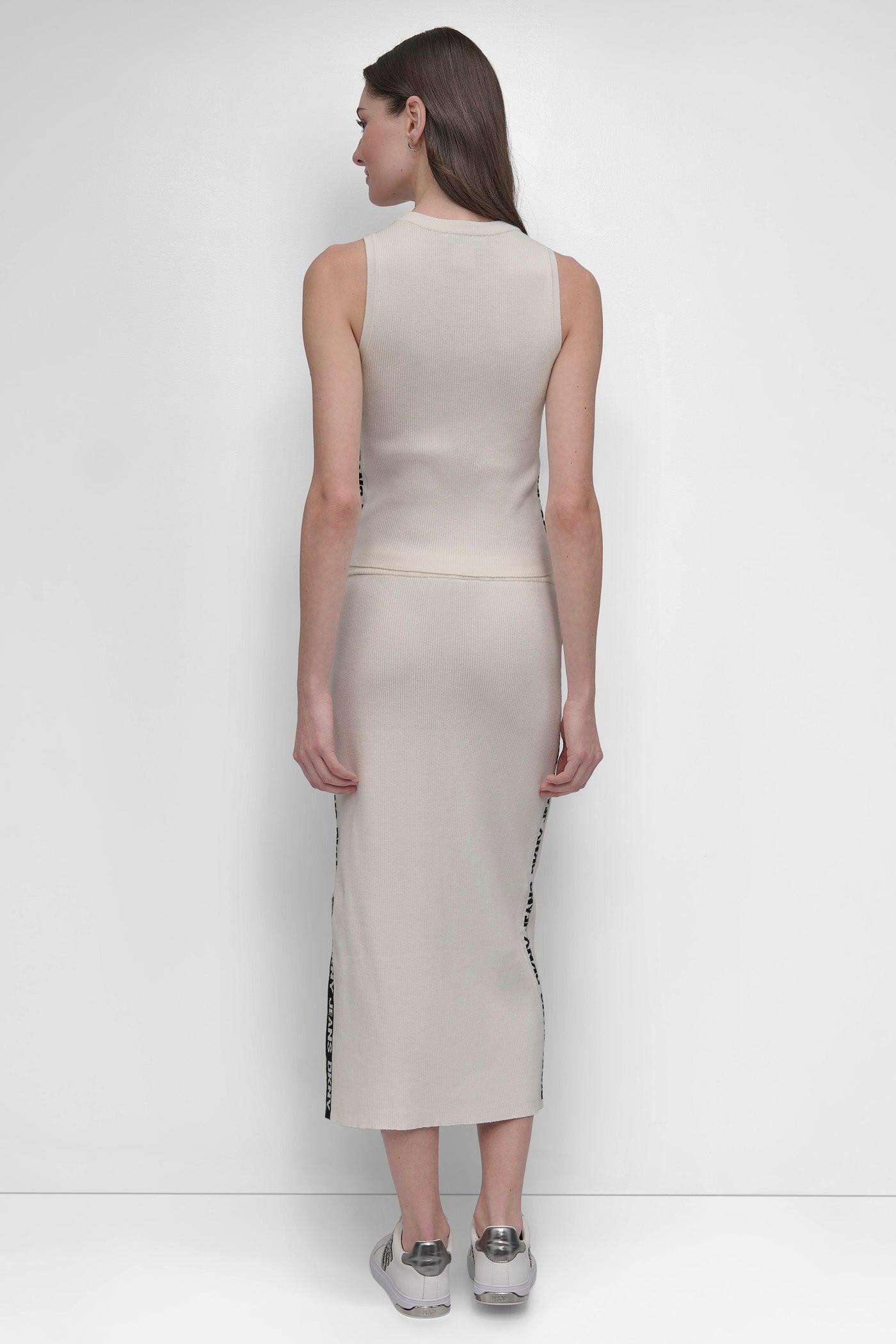 CROPPED LOGO-TRIMMED TOP Product Image