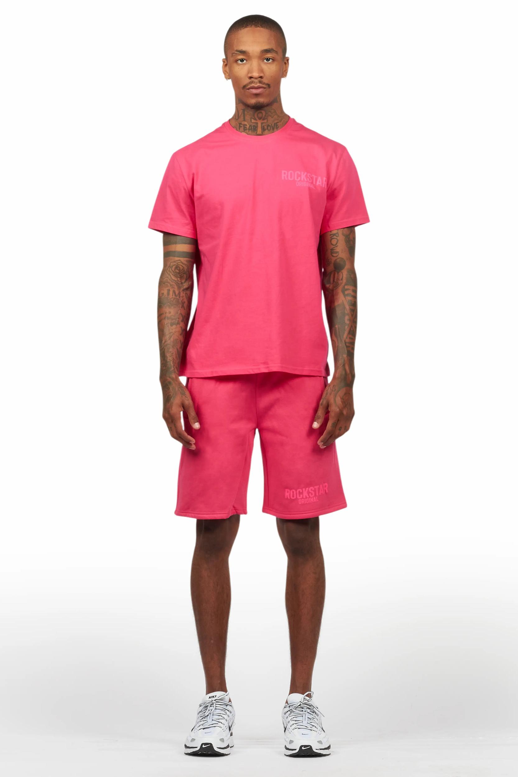 Sana Fuschia Short Set Male Product Image