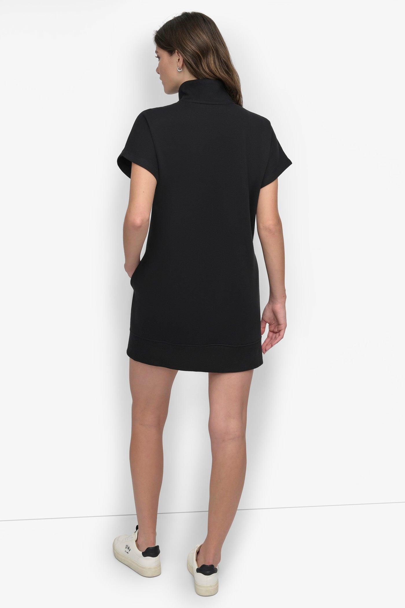 HALF-ZIP MINI SNEAKER DRESS Product Image