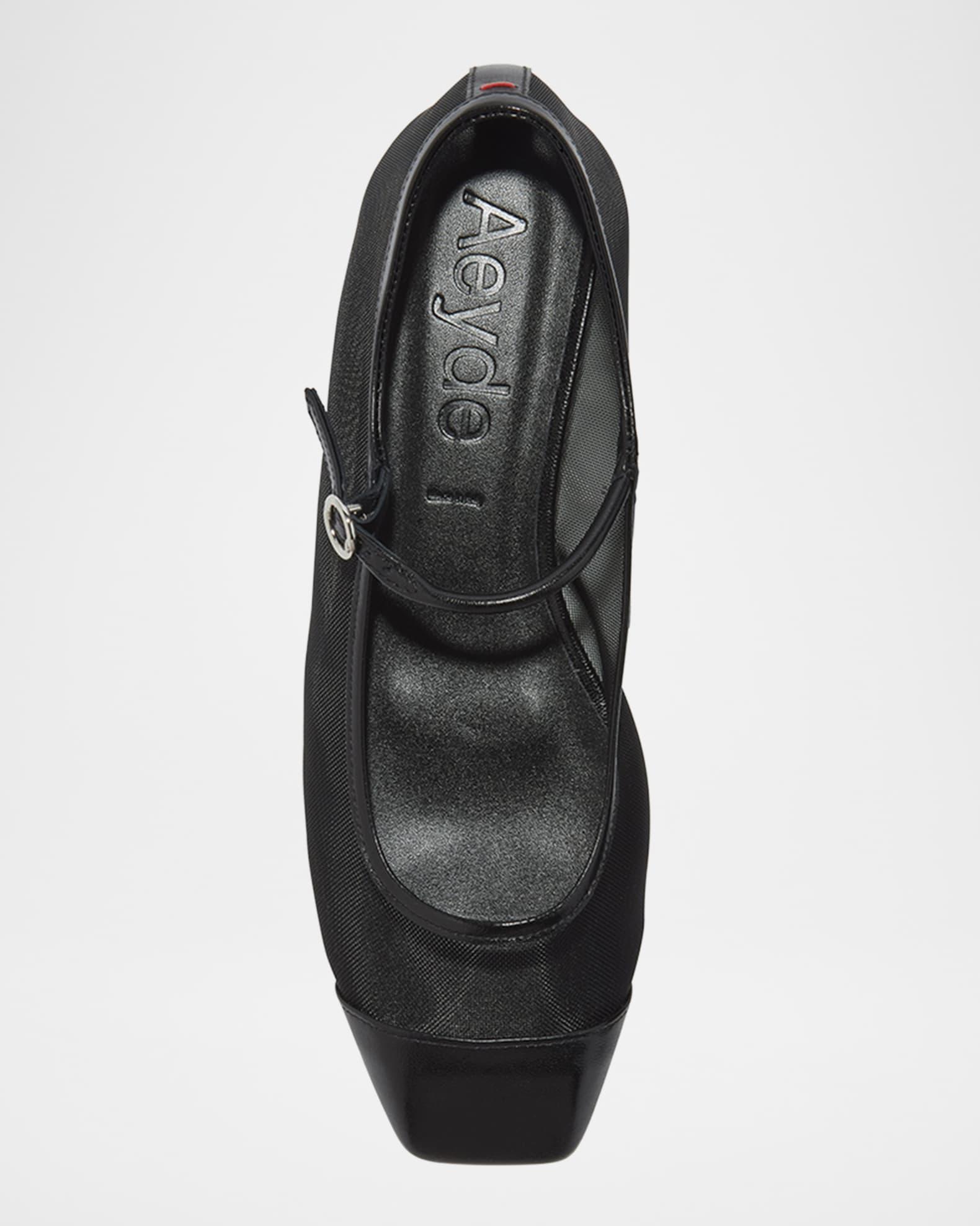 Uma Mesh Mary Jane Ballerina Flats Product Image