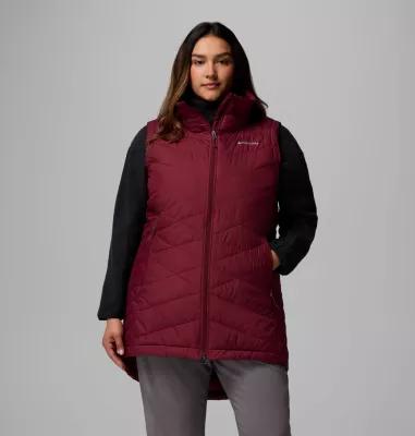 Columbia Womens Heavenly II Long Vest - Plus Size- Product Image