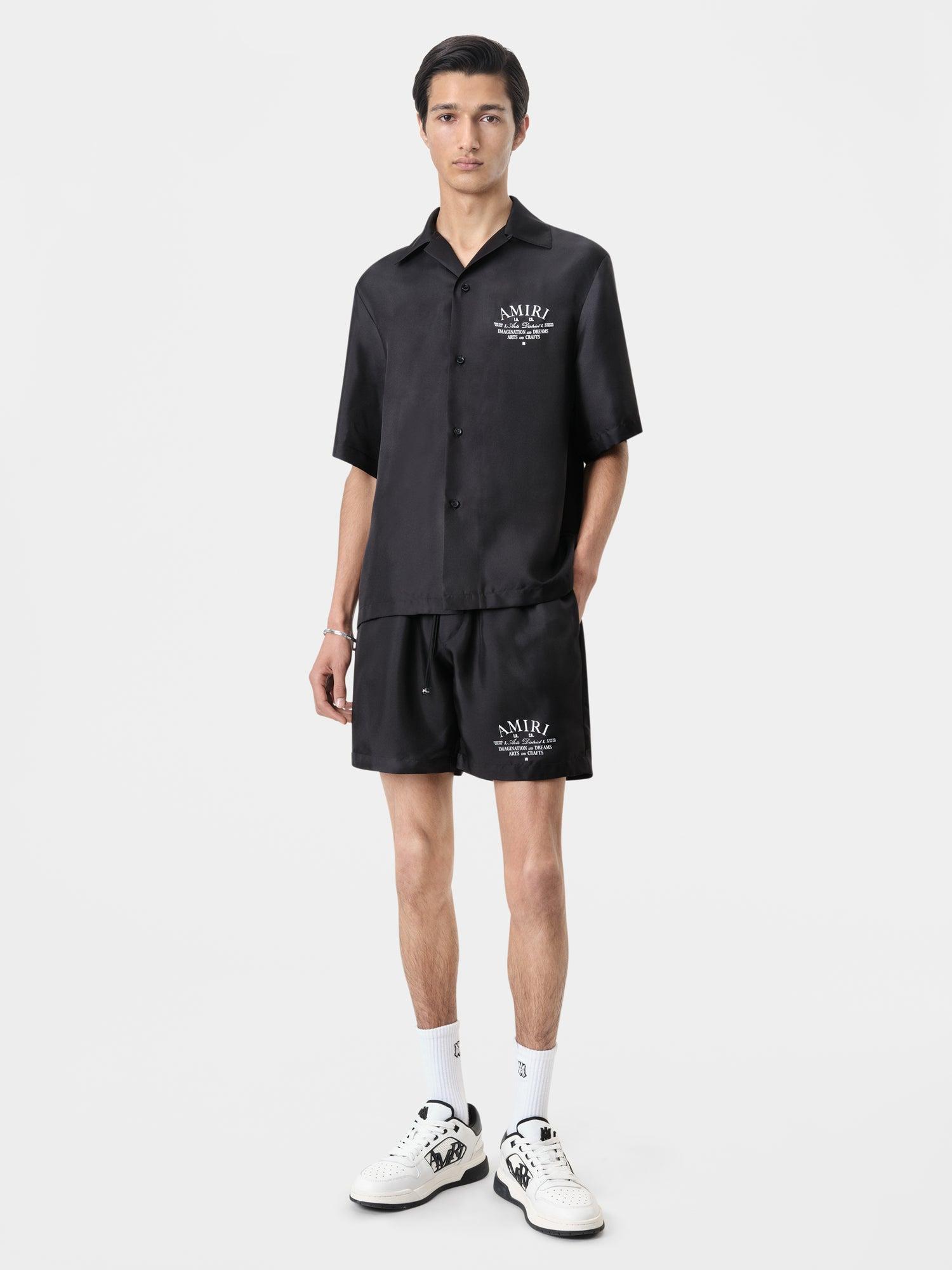 ARTS DISTRICT BOWLING SHIRT - Black Male Product Image