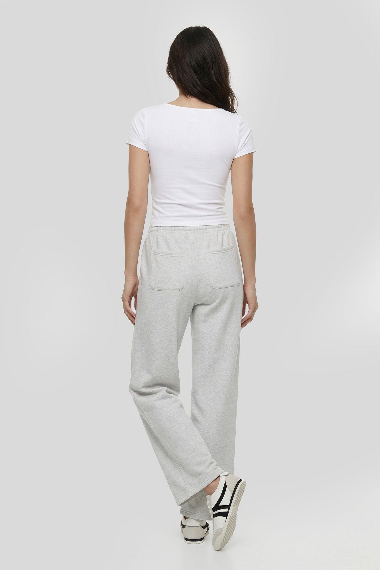 Fleece Ultra Wide Leg Sweatpant Female Product Image