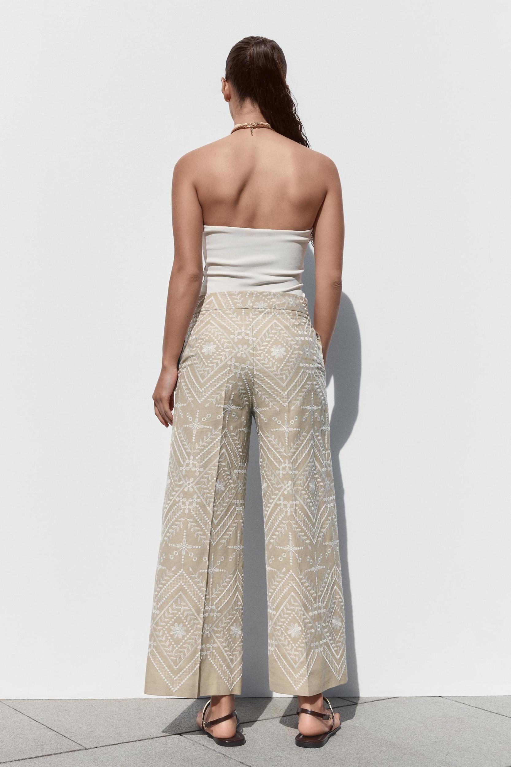 EMBROIDERED CULOTTES Product Image