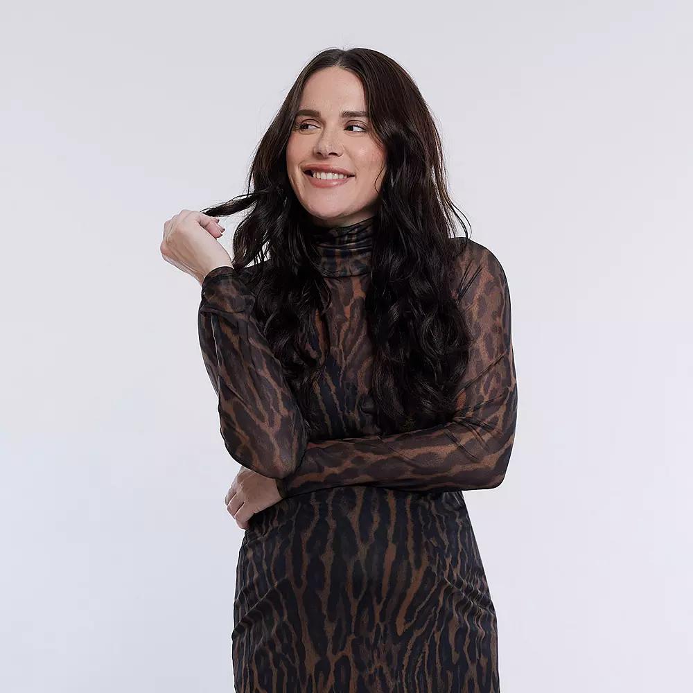 Maternity Motherhood® Turtleneck Long Sleeve Top, Women's,  Product Image