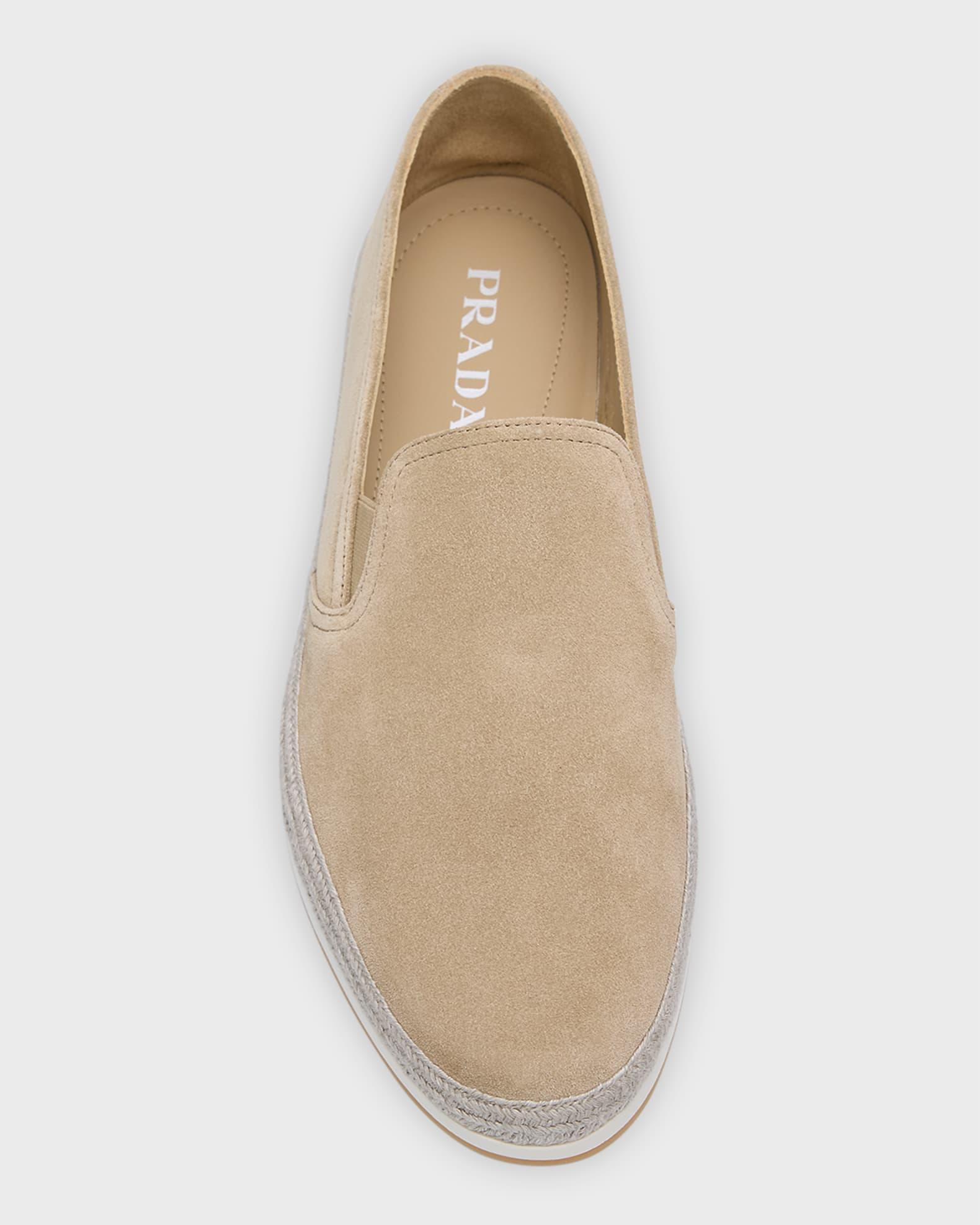 Men's Suede Slip-On Sneakers Product Image