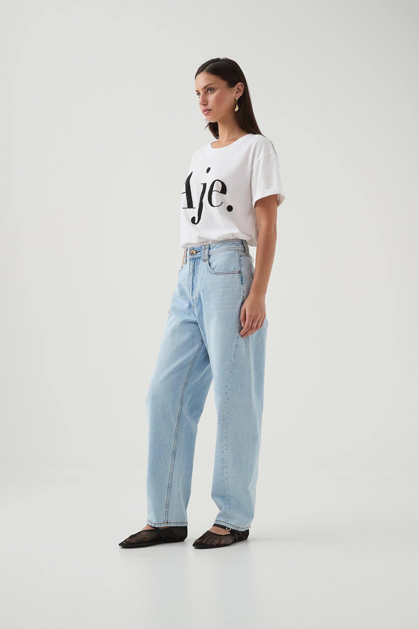 Beyond Embellished Logo Tee Product Image