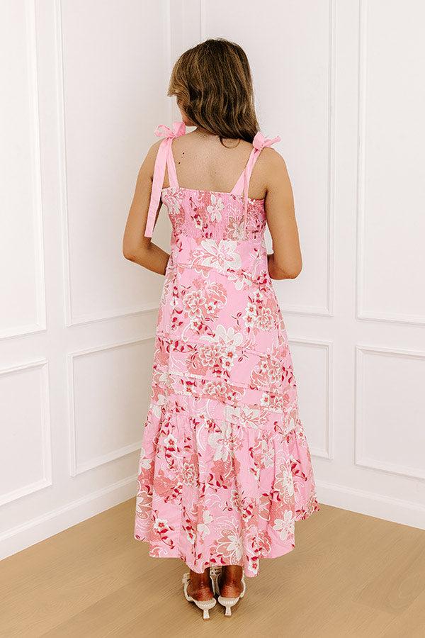 Sunny Blooms Floral Midi Dress Product Image