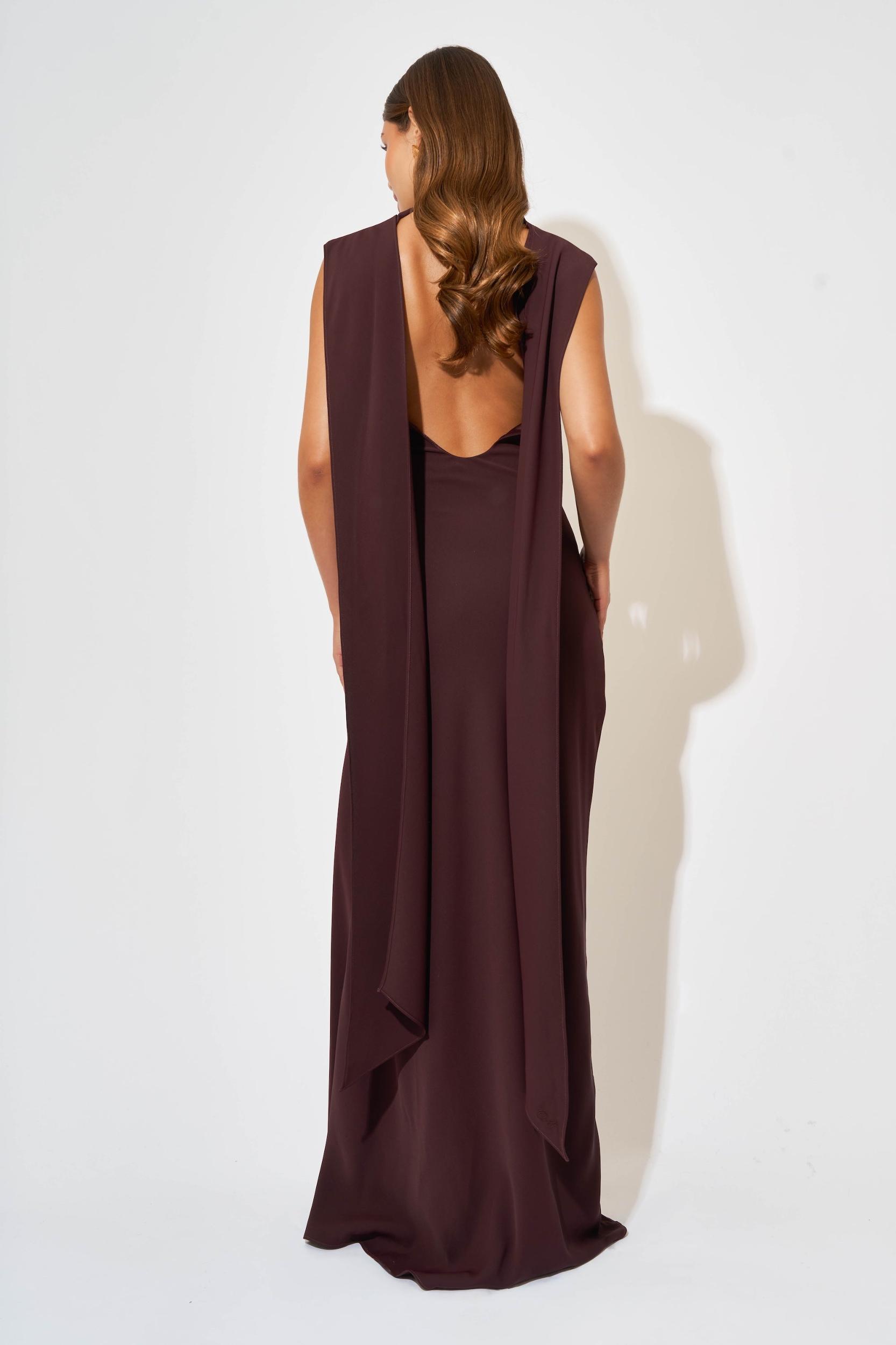 Drape Maxi Dress Product Image