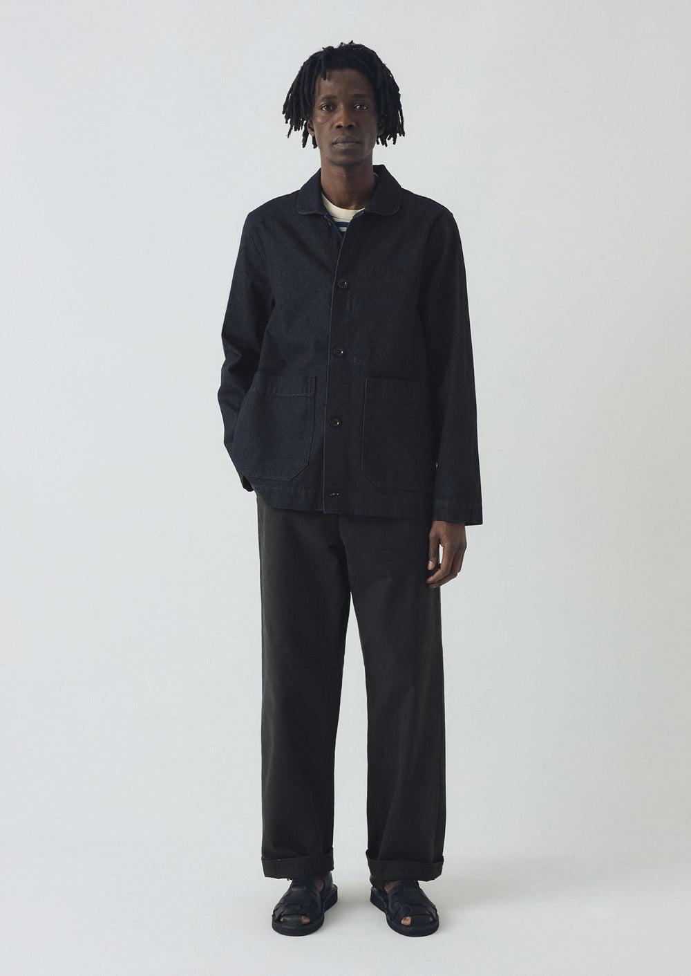 Denim Chore Jacket | Indigo Product Image