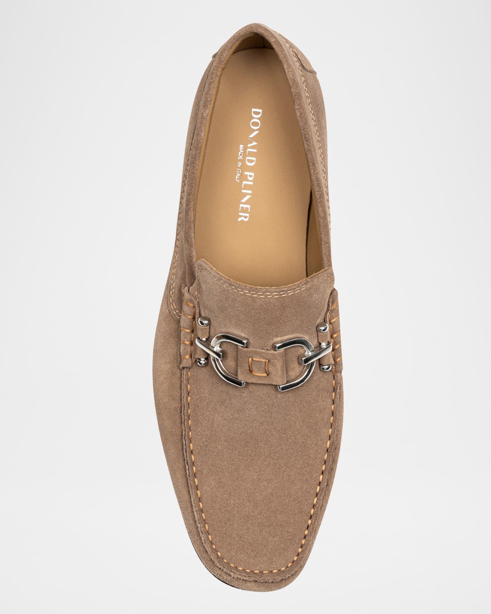 Men's Dacio Suede Bit Loafers Product Image