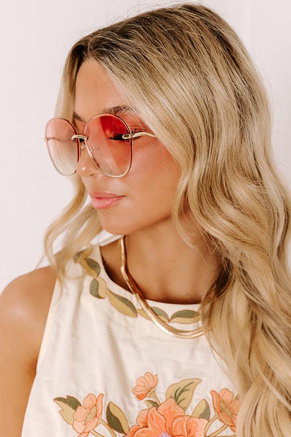 Coastal Views Sunnies in Pink Product Image