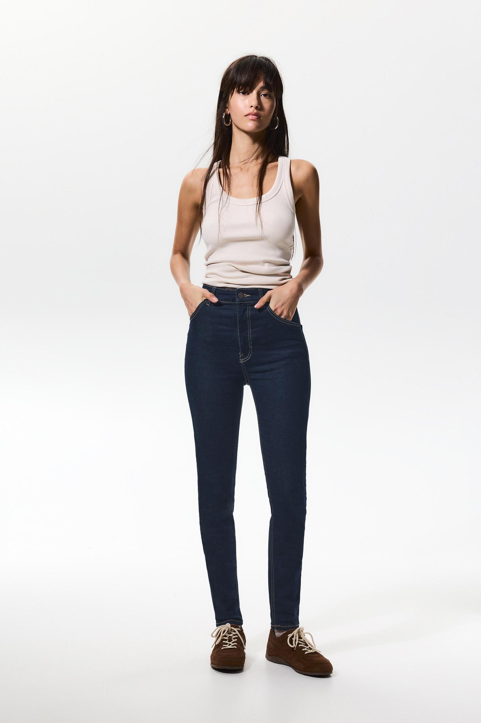 High-rise skinny jeans Product Image