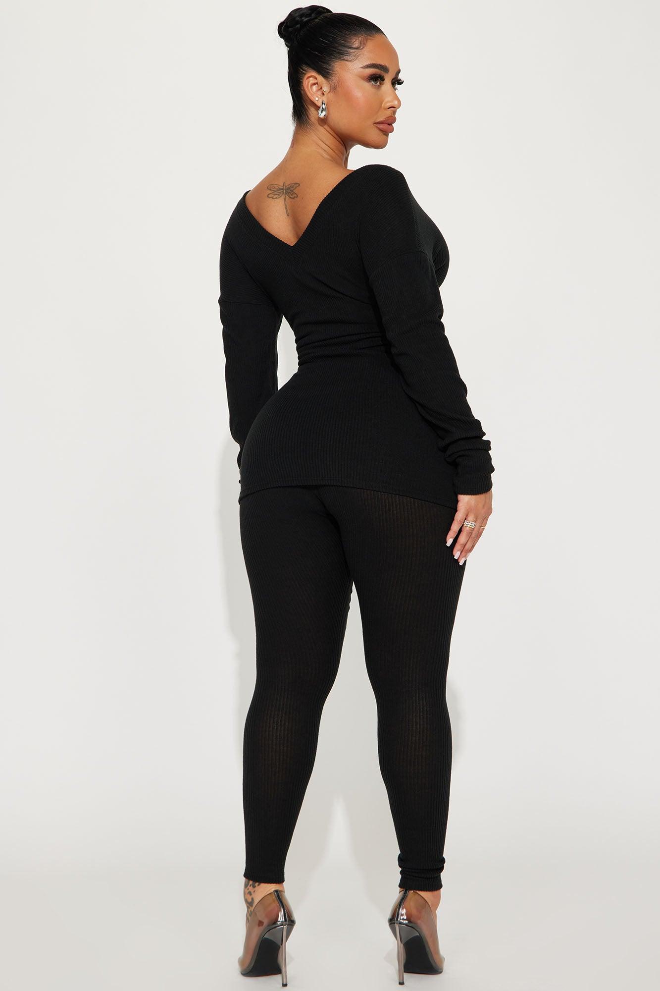 Watch Me Legging Set - Black Product Image
