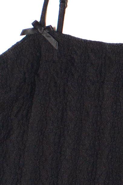 Bow Detail Lined Lace Mini Dress Product Image