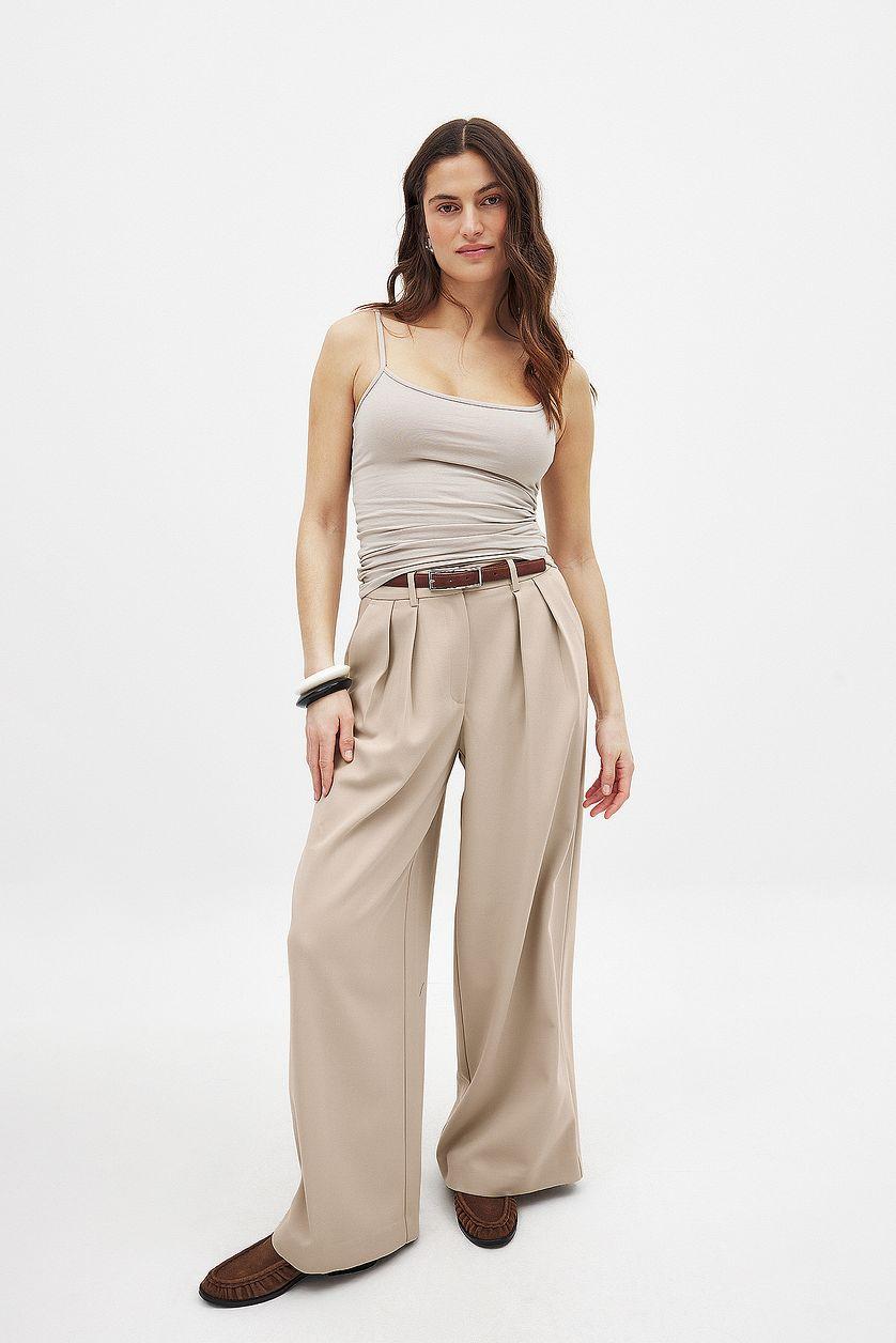 Thin Basic Strap Singlet Product Image