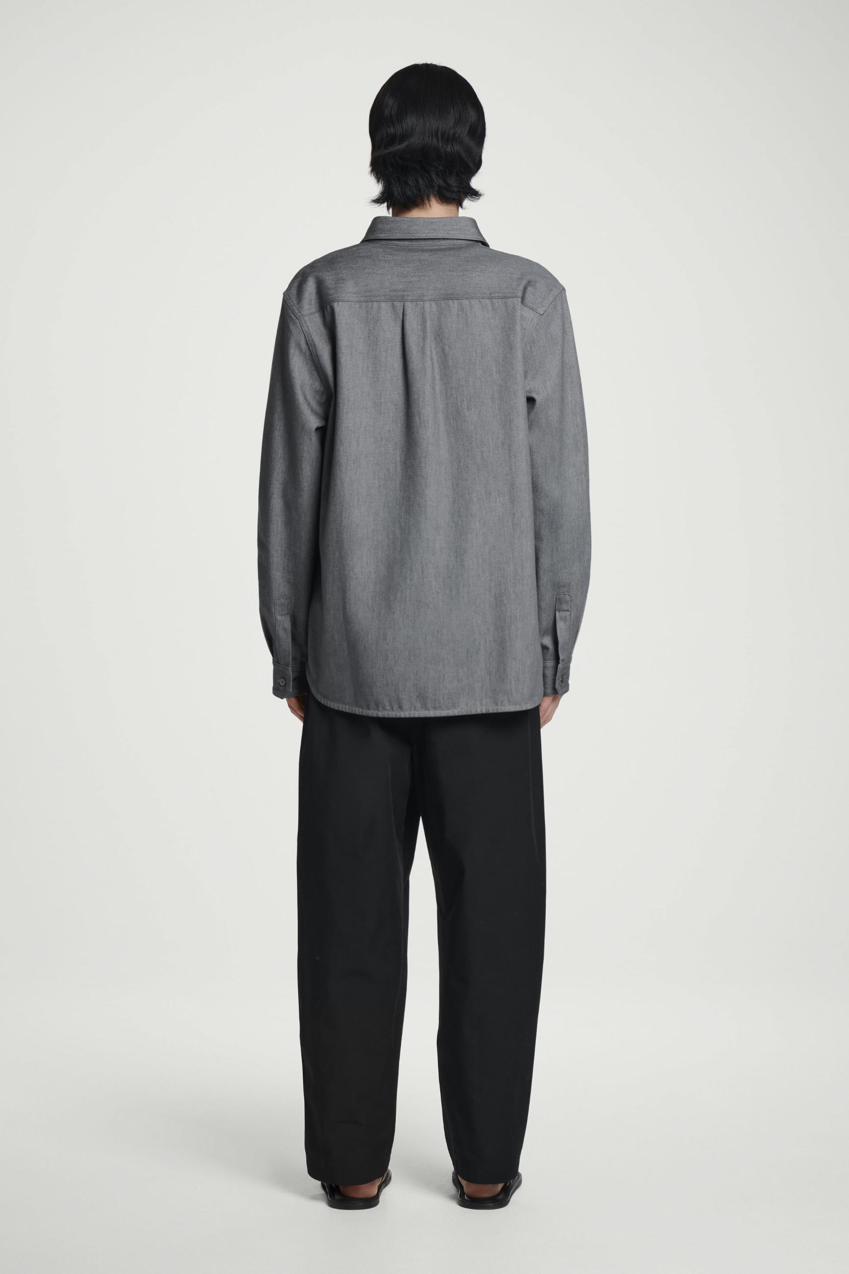 RELAXED DENIM OVERSHIRT Product Image