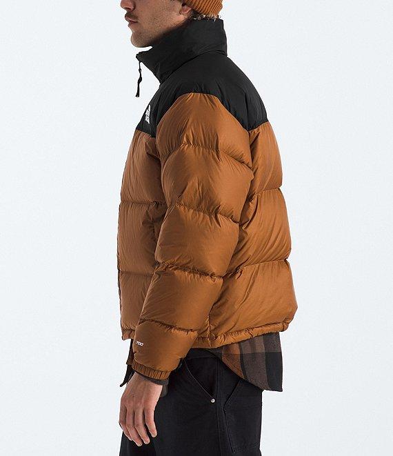 The North Face 1996 Retro Nuptse Long Sleeve Color Block Jacket Product Image