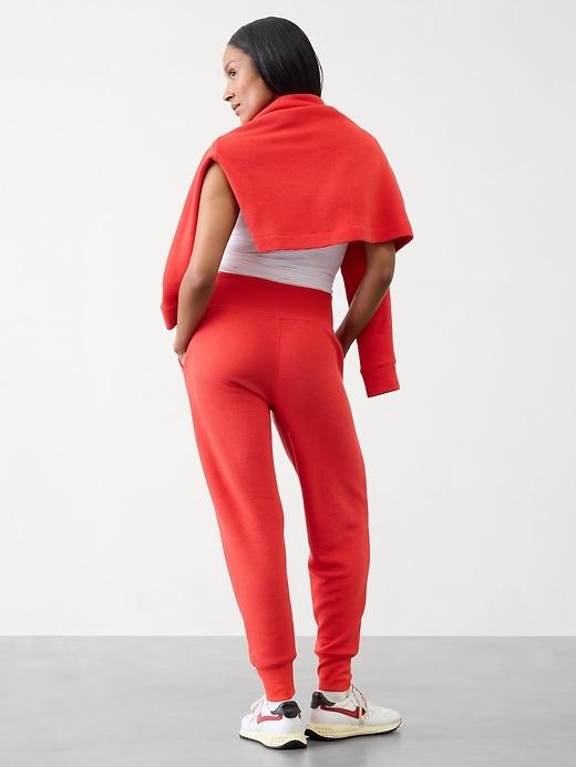 Coaster Luxe Waffle High Rise Jogger Product Image