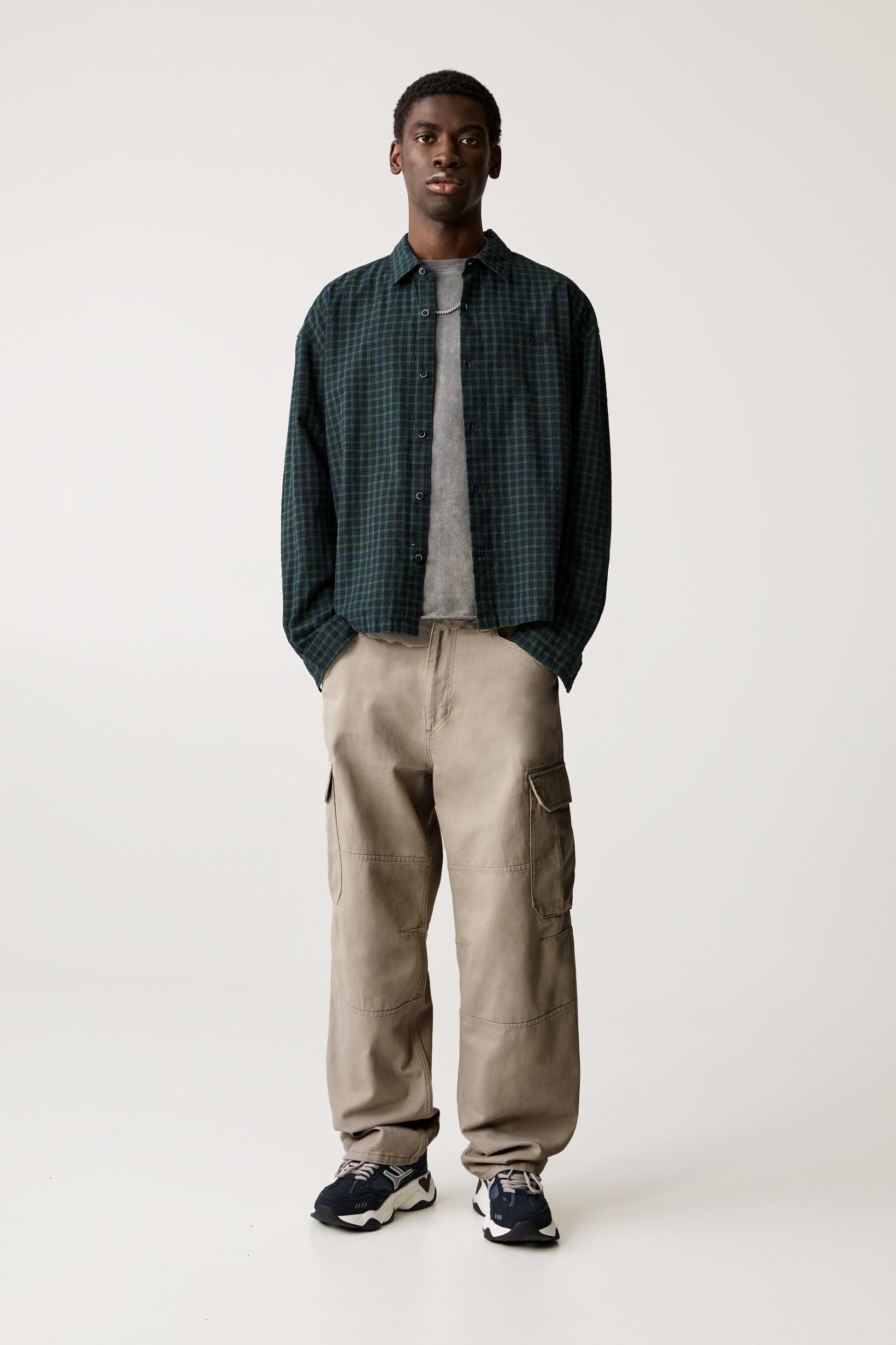 Cargo pants with seams Product Image