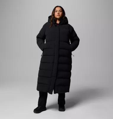 Columbia Womens Amaze Puff Long Hooded Jacket - Plus Size- Product Image