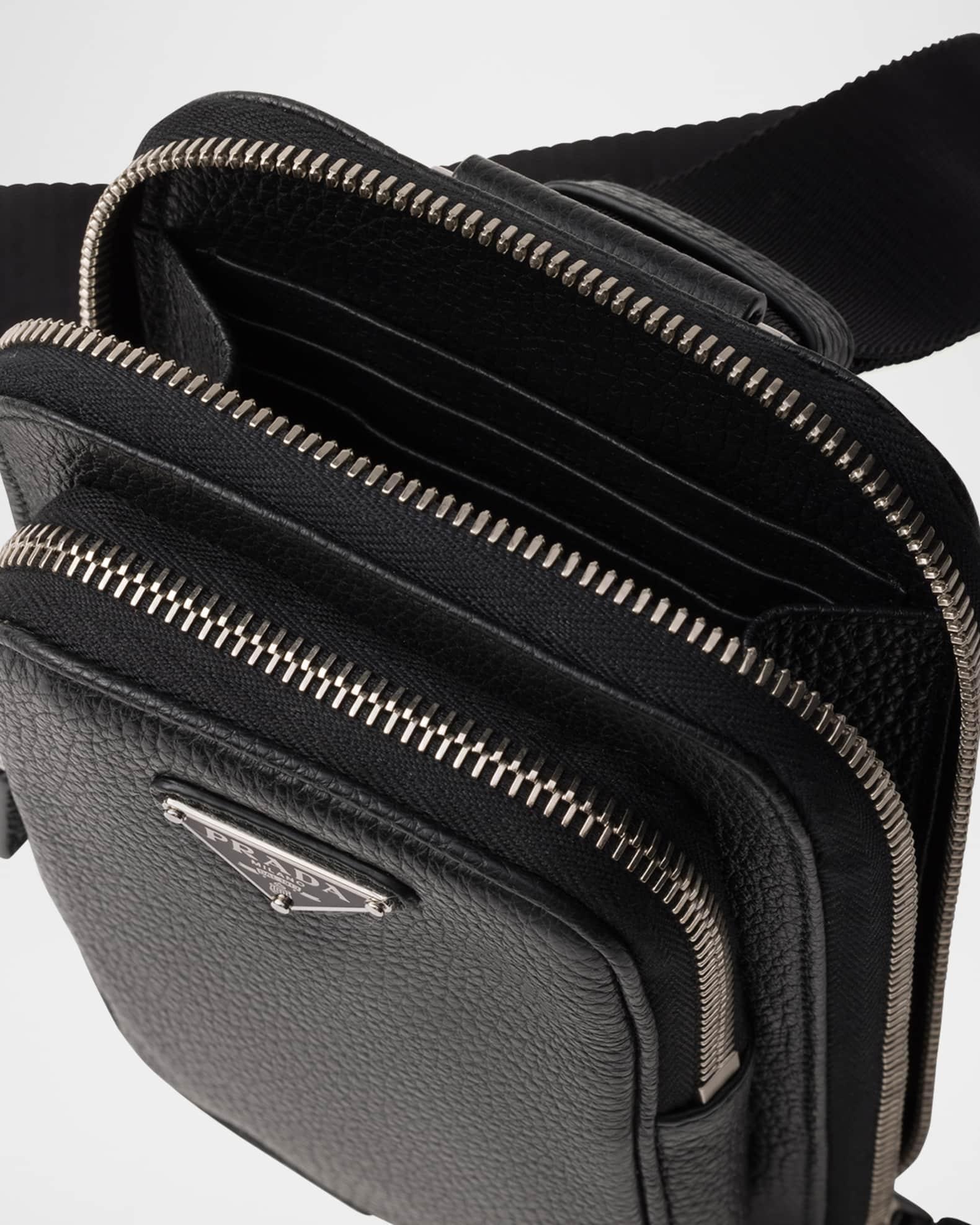 Men's Vitello Daino Sling Bag Product Image