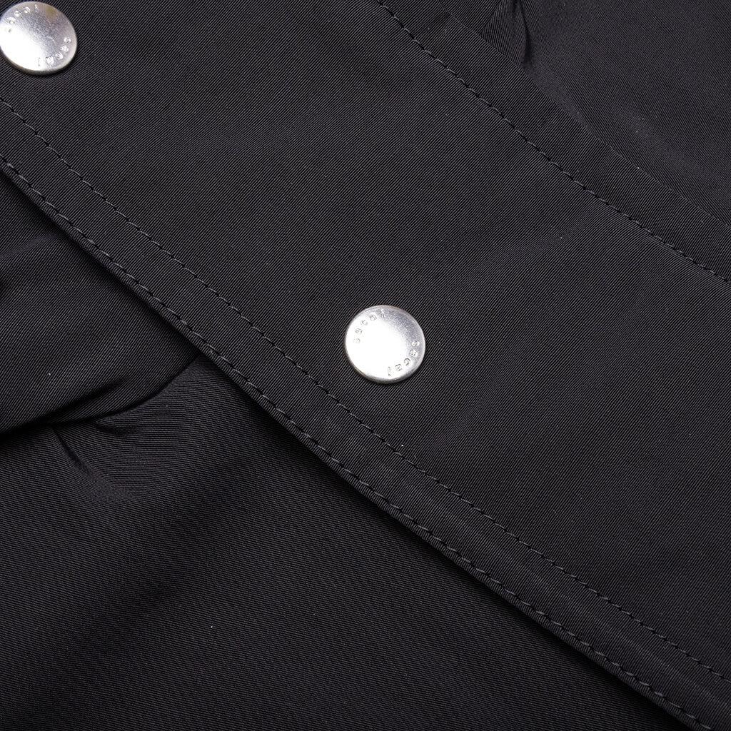 Matte Taffeta Reversible Blouson - Black Male Product Image