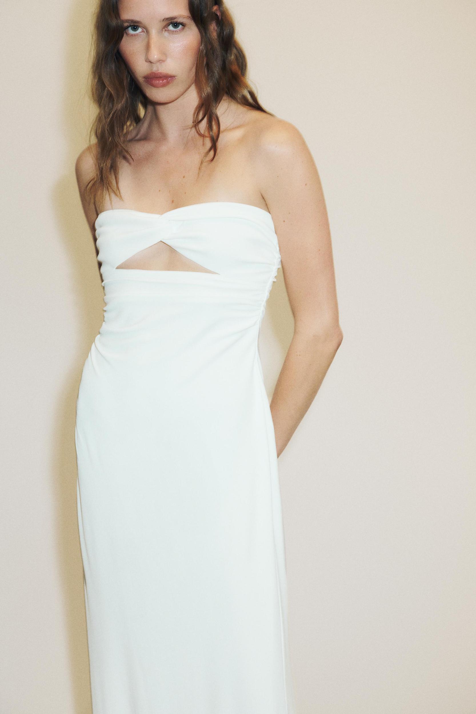 CUT OUT LONG DRESS Product Image