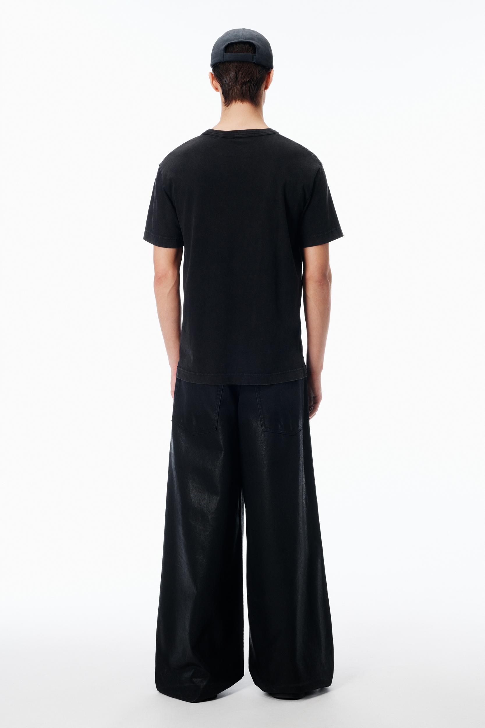 Unisex Acid Wash Tee In High Twist Jerseyâ  Product Image