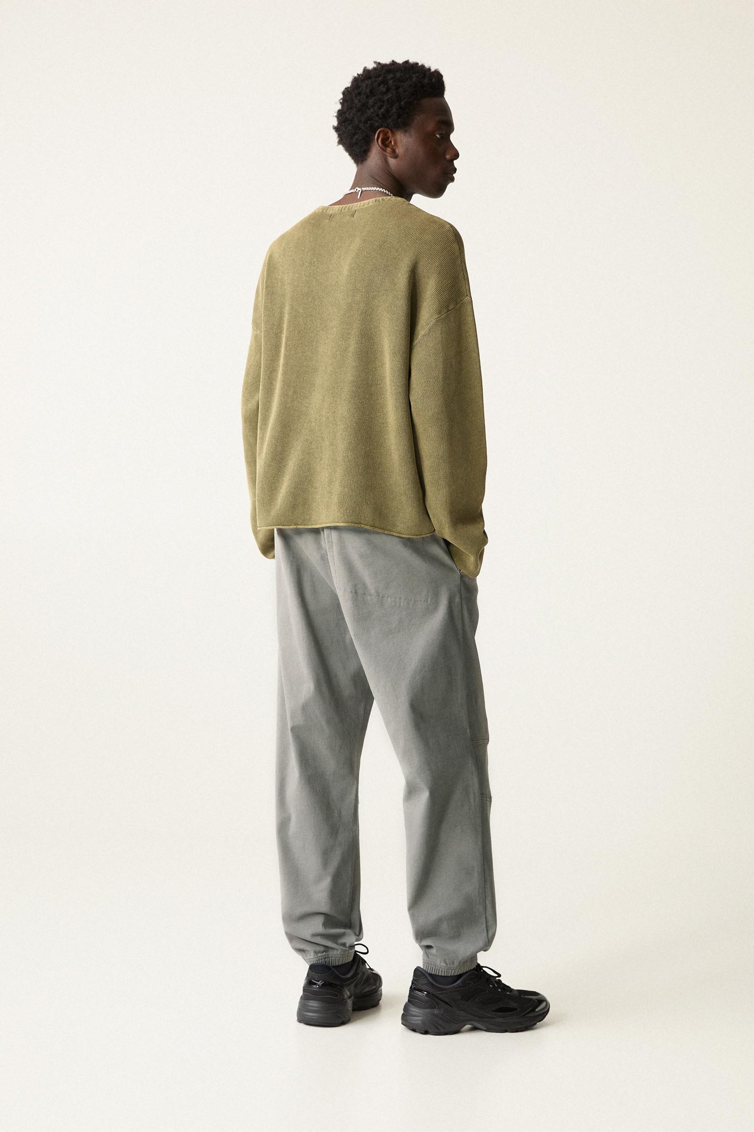 Textured sweatpants Product Image