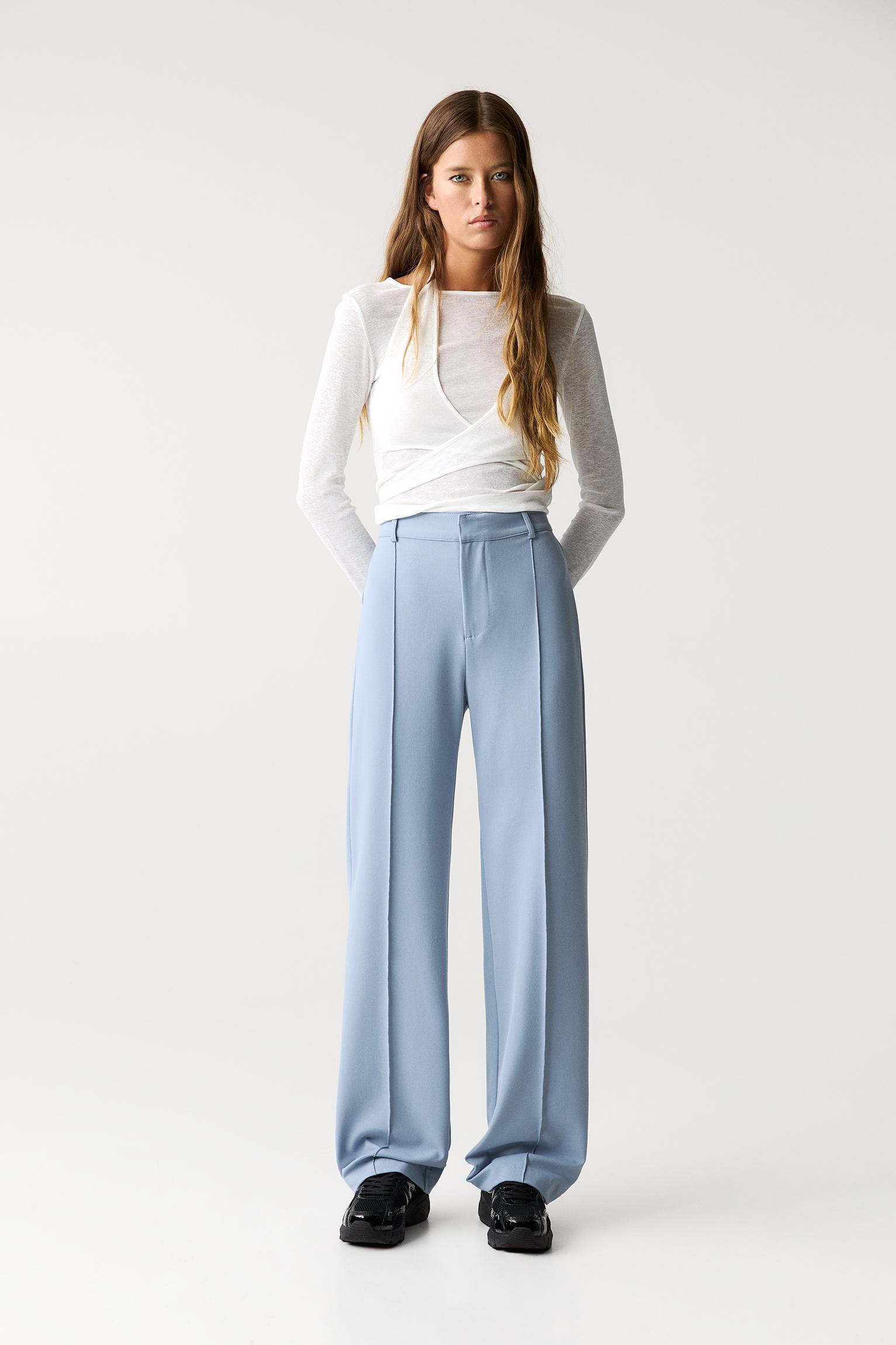 Formal pants with seam detail Product Image