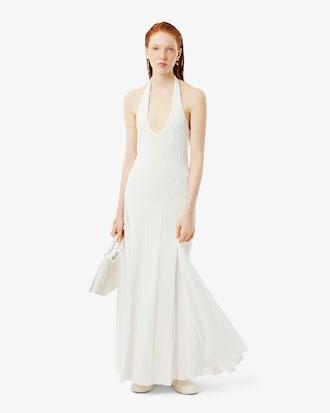 Runway Ribbed Pleated Dress Product Image