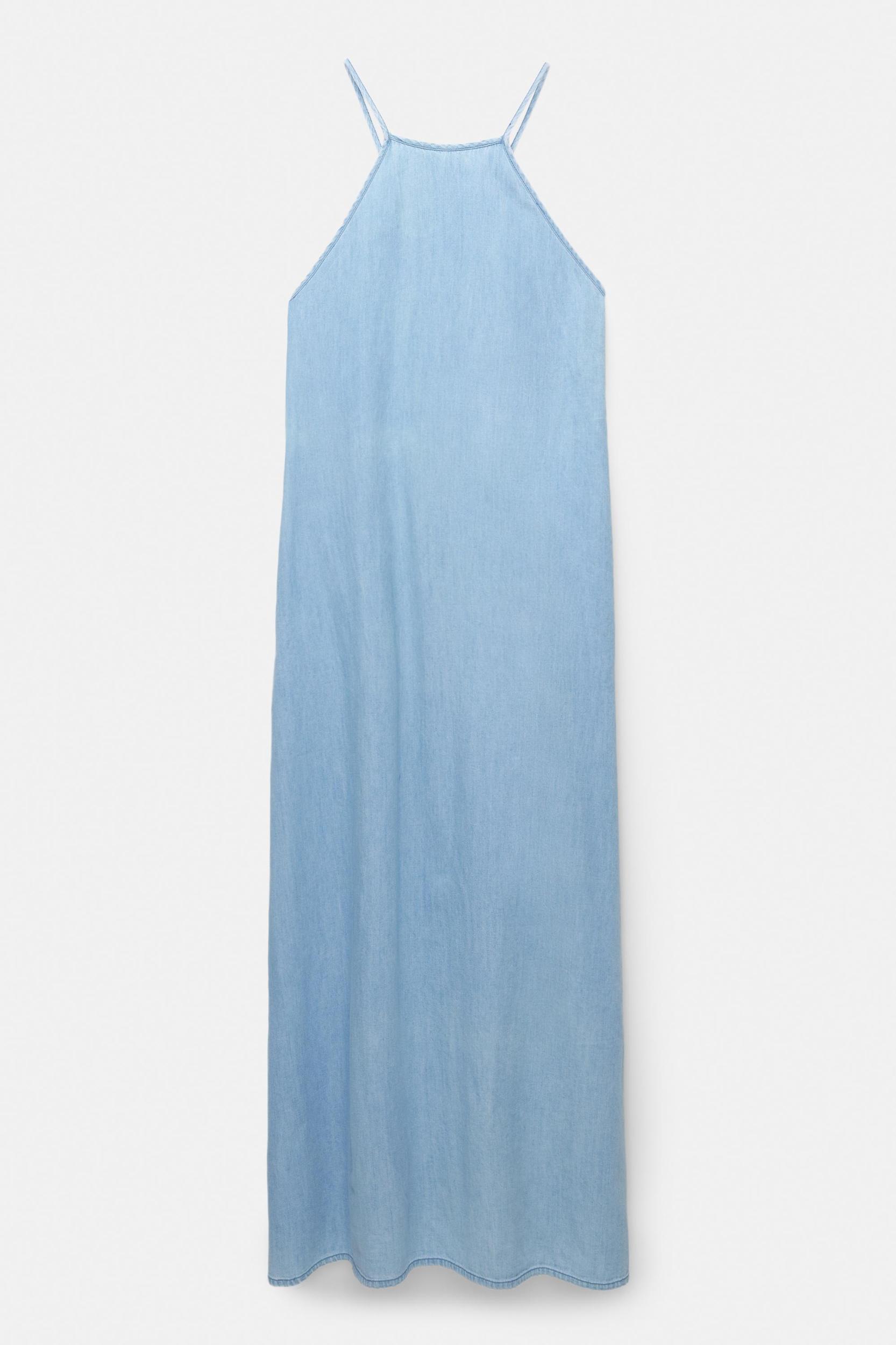 Long denim dress Product Image