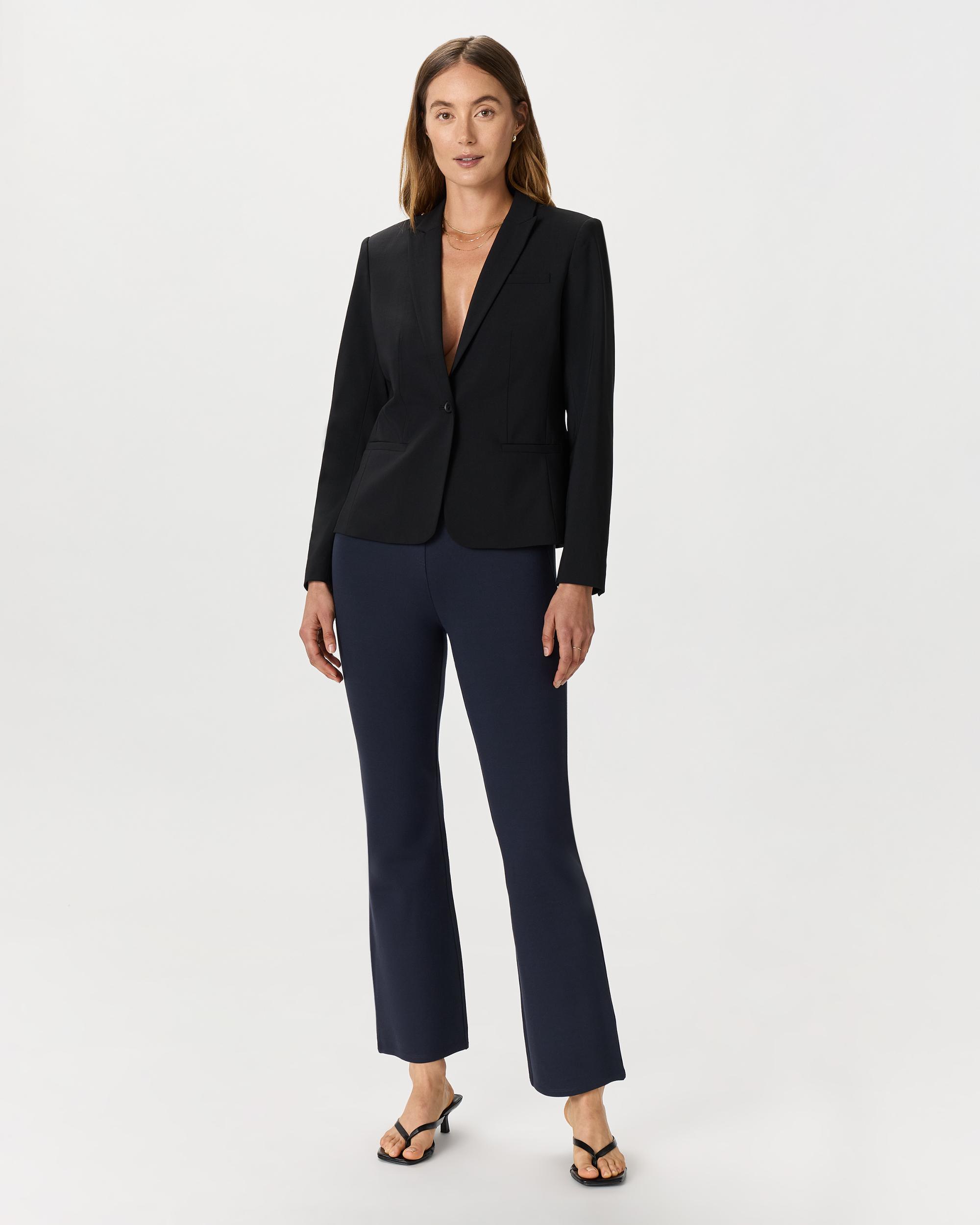 Quince | Women's Ponte Bootcut Pants Ultra-Stretch Versatile Pant, Rayon Product Image