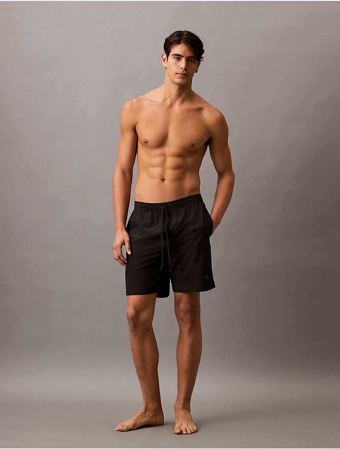 Calvin Klein Mens Core Volley Monogram Swim Shorts Product Image