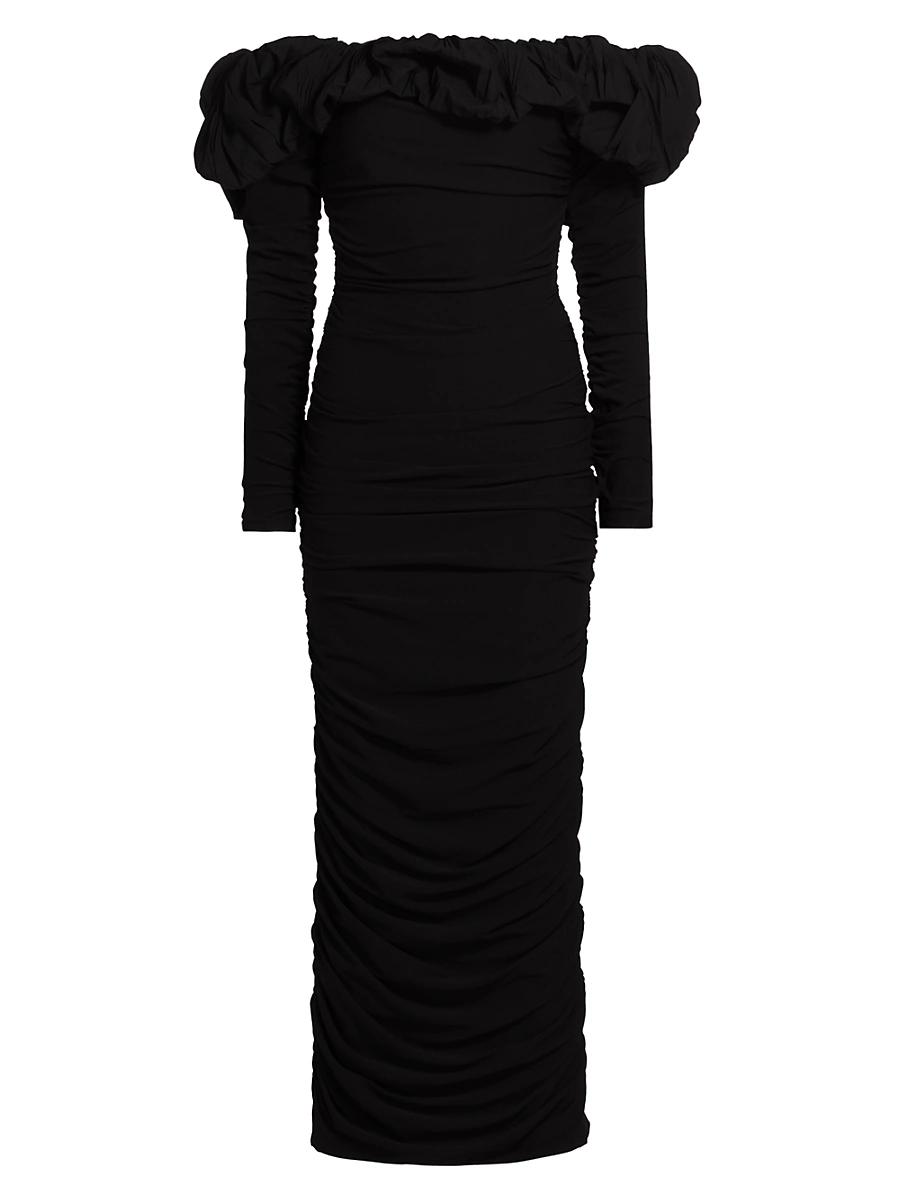 Womens Ambleside Off-The-Shoulder Maxi-Dress Product Image