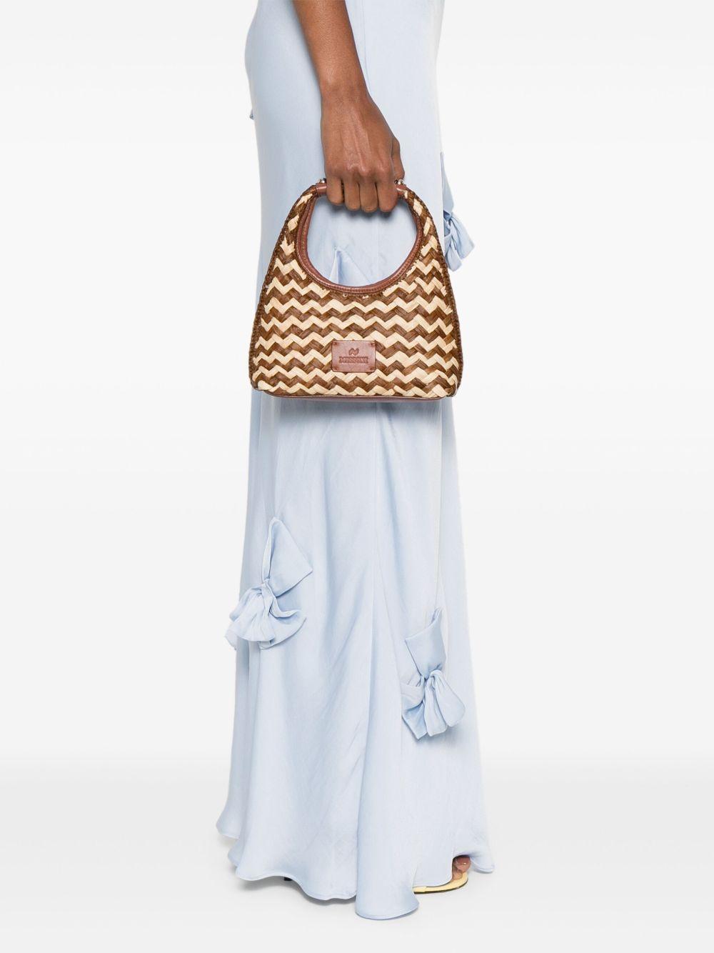 small Zigzag-pattern tote bag  Product Image