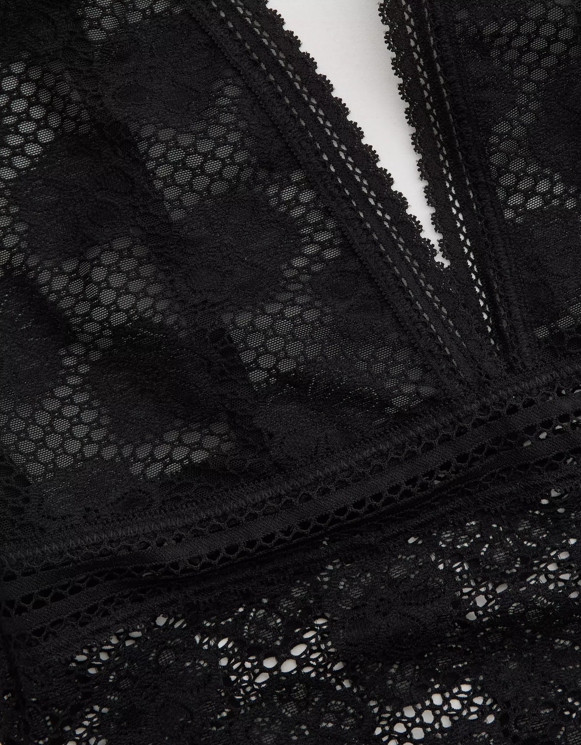 Show Off Beachside Lace Plunge Bodysuit Product Image