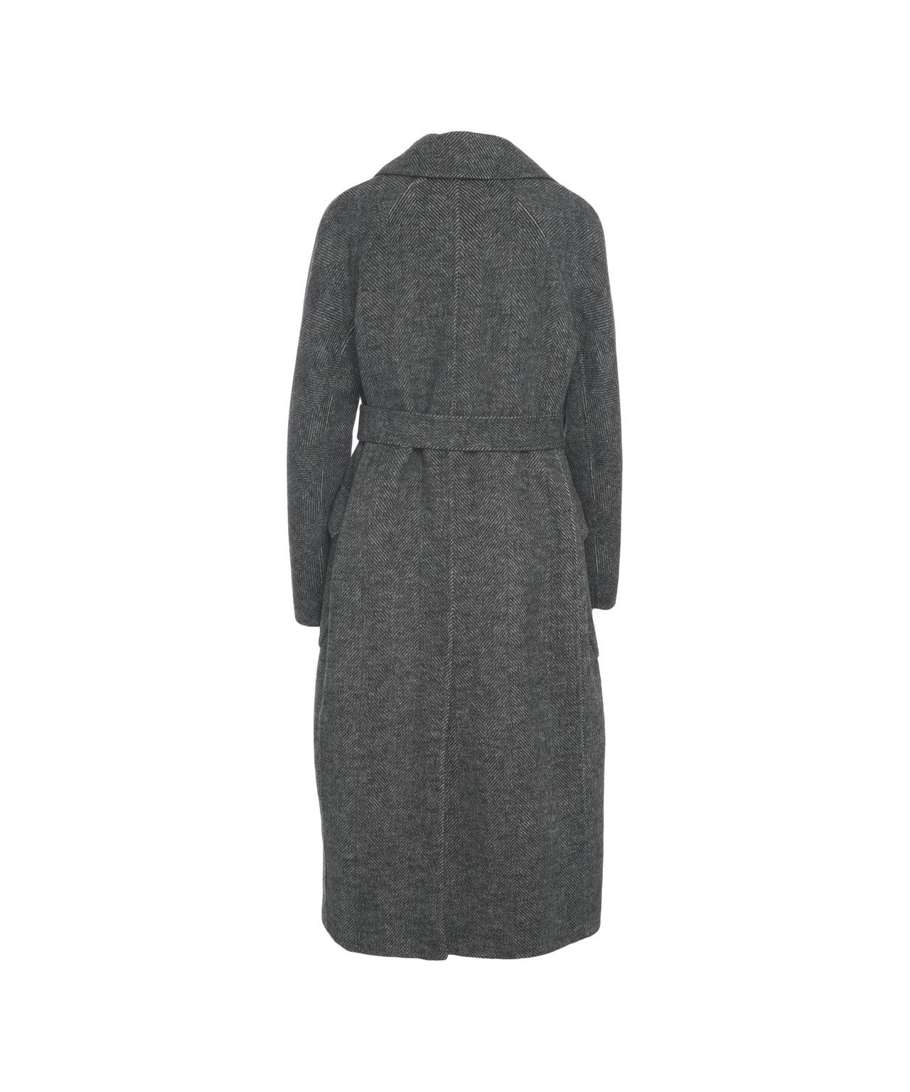 Coat with waist belt Product Image