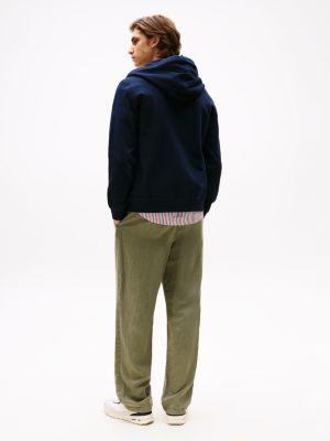 Embroidered Monotype Logo Zip Hoodie Product Image