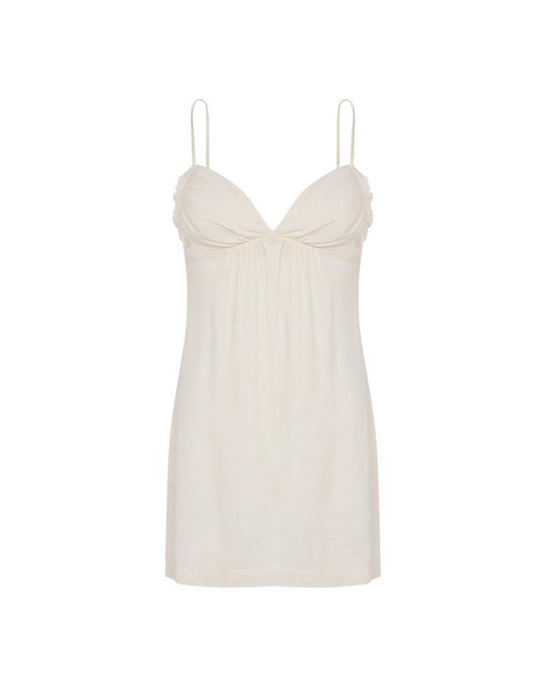 Kylie Short Dress - Off White Product Image