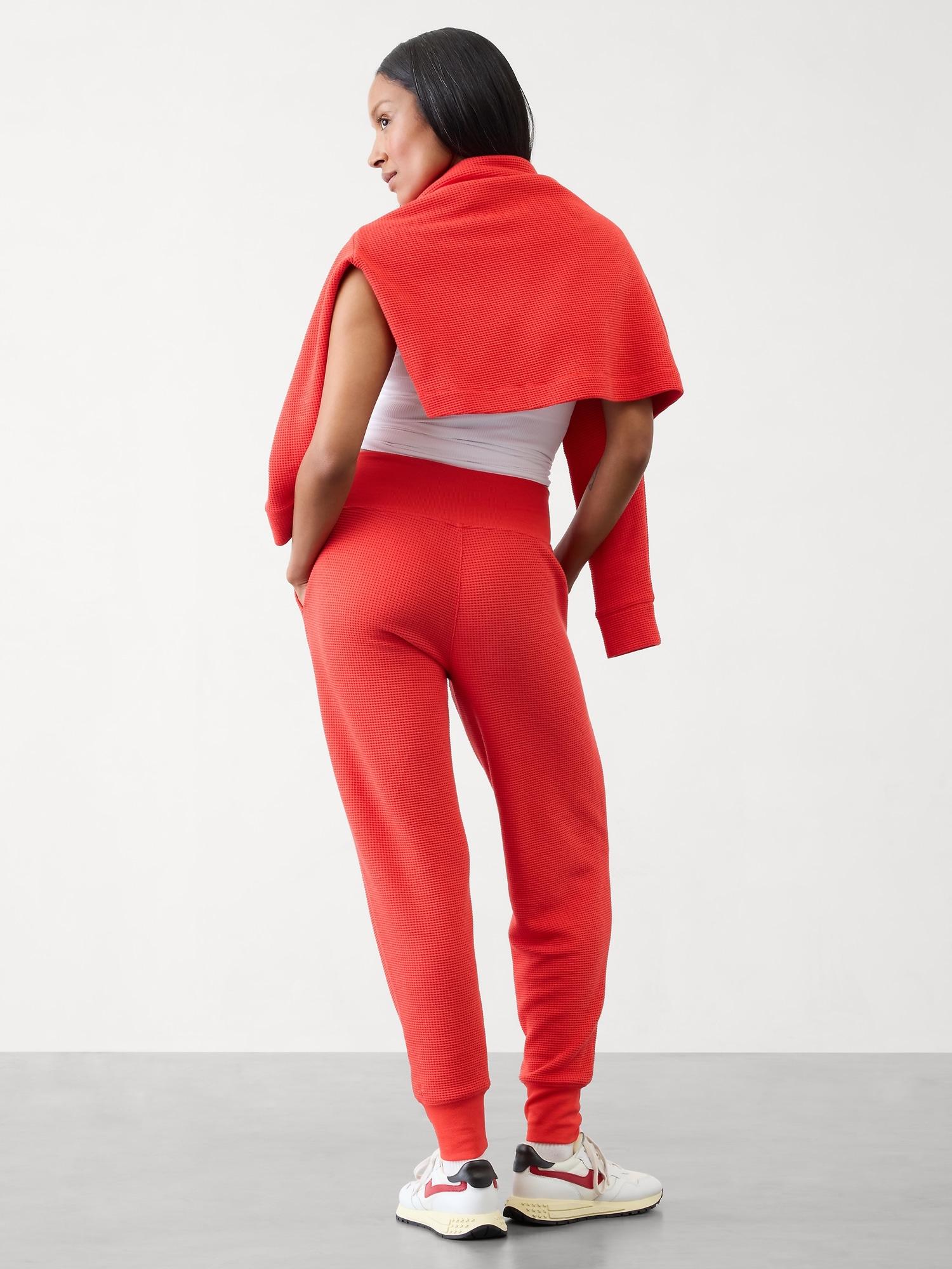 Coaster Luxe Waffle High Rise Jogger Product Image