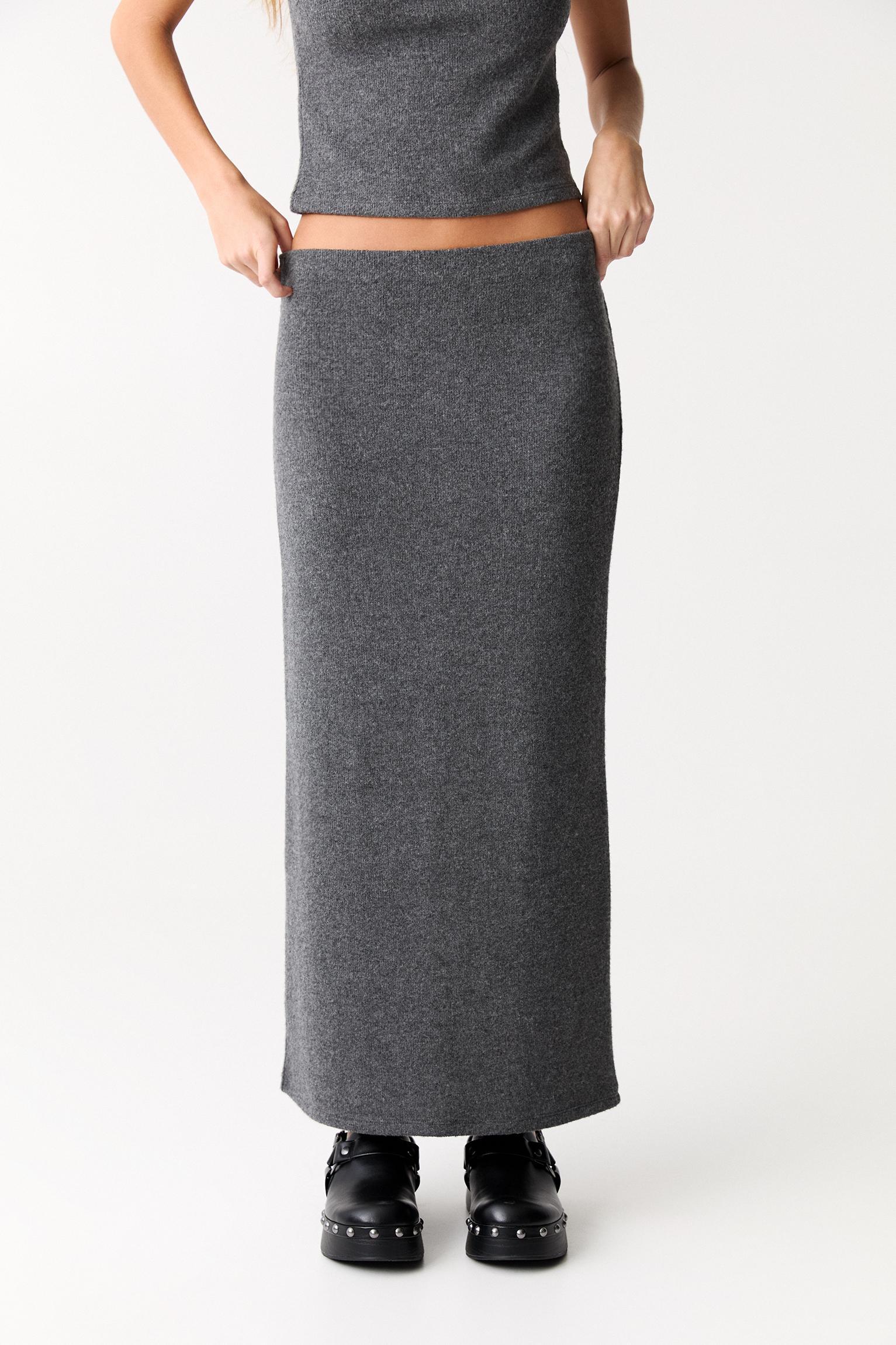 Knit midi skirt Product Image