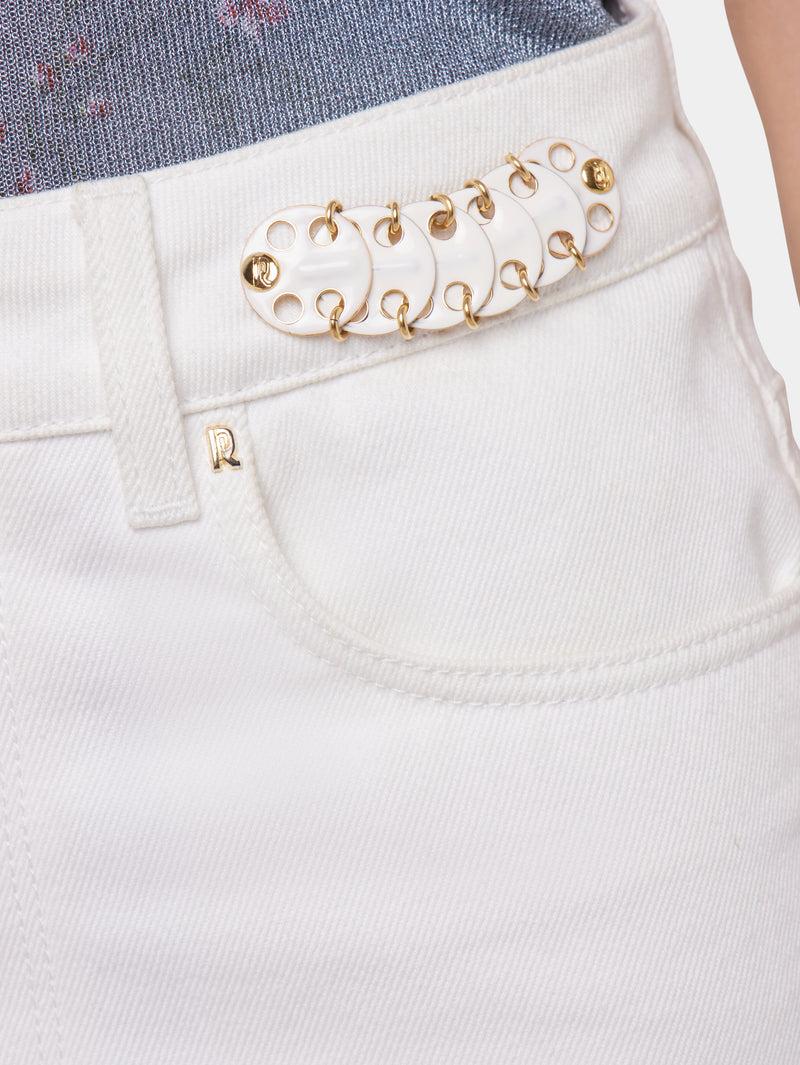 Signature off white jeans with 1969 discs Product Image