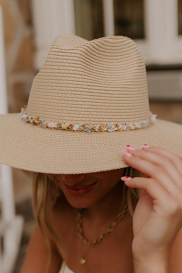Sunny Disposition Raffia Woven Hat Product Image