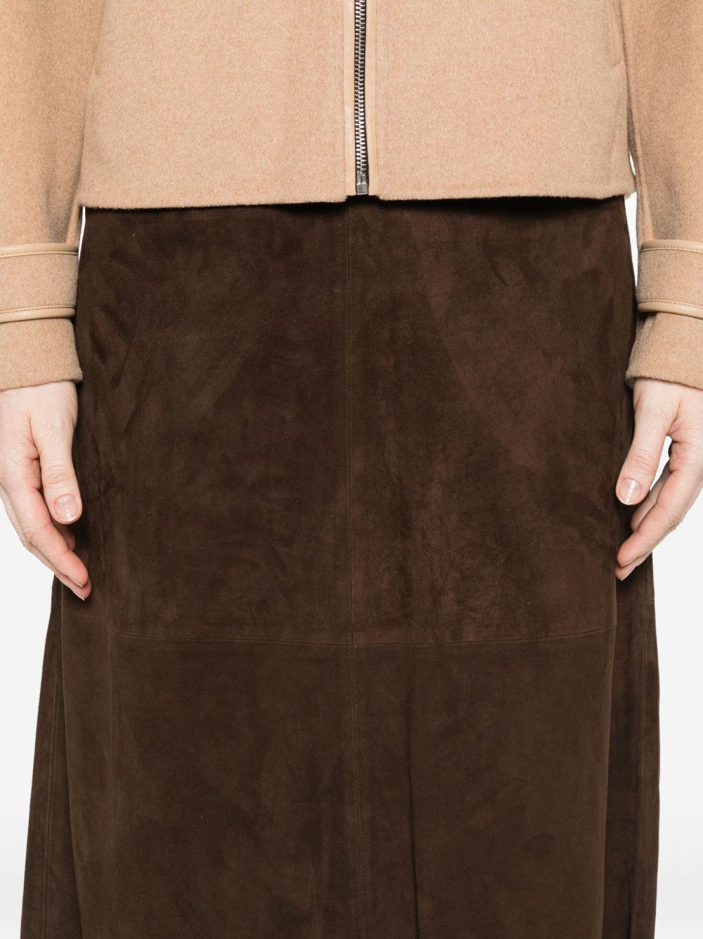 Blue-denim skirt with flared shape Product Image