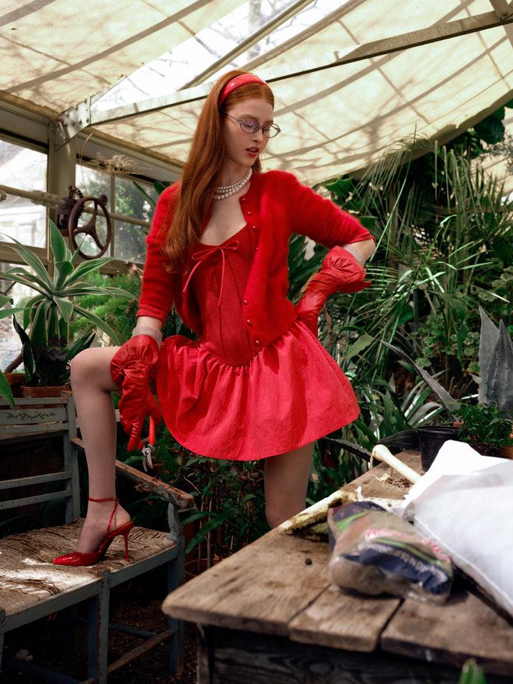 Belinda Cardigan — Red Product Image